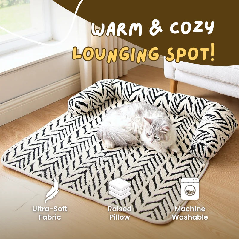 Cozy Pet Couch Protector Bed