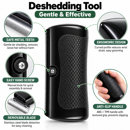 Deshedding & Grooming Brush