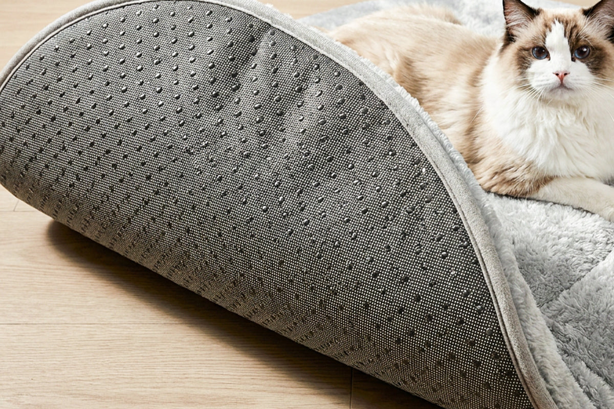 3-in-1 Cat Tunnel Bed & Cave