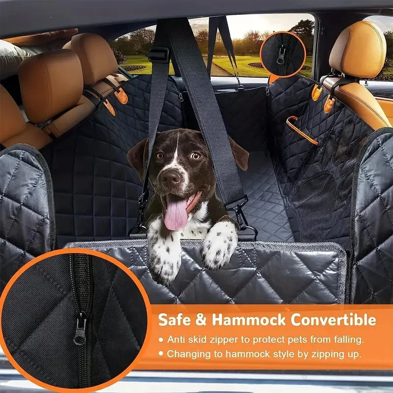Heavy-Duty Waterproof Dog Car Seat Cover