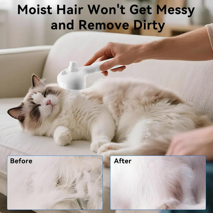 3 In 1 Pet  Electric Steamer Brush