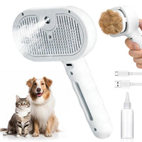 3 In 1 Pet  Electric Steamer Brush