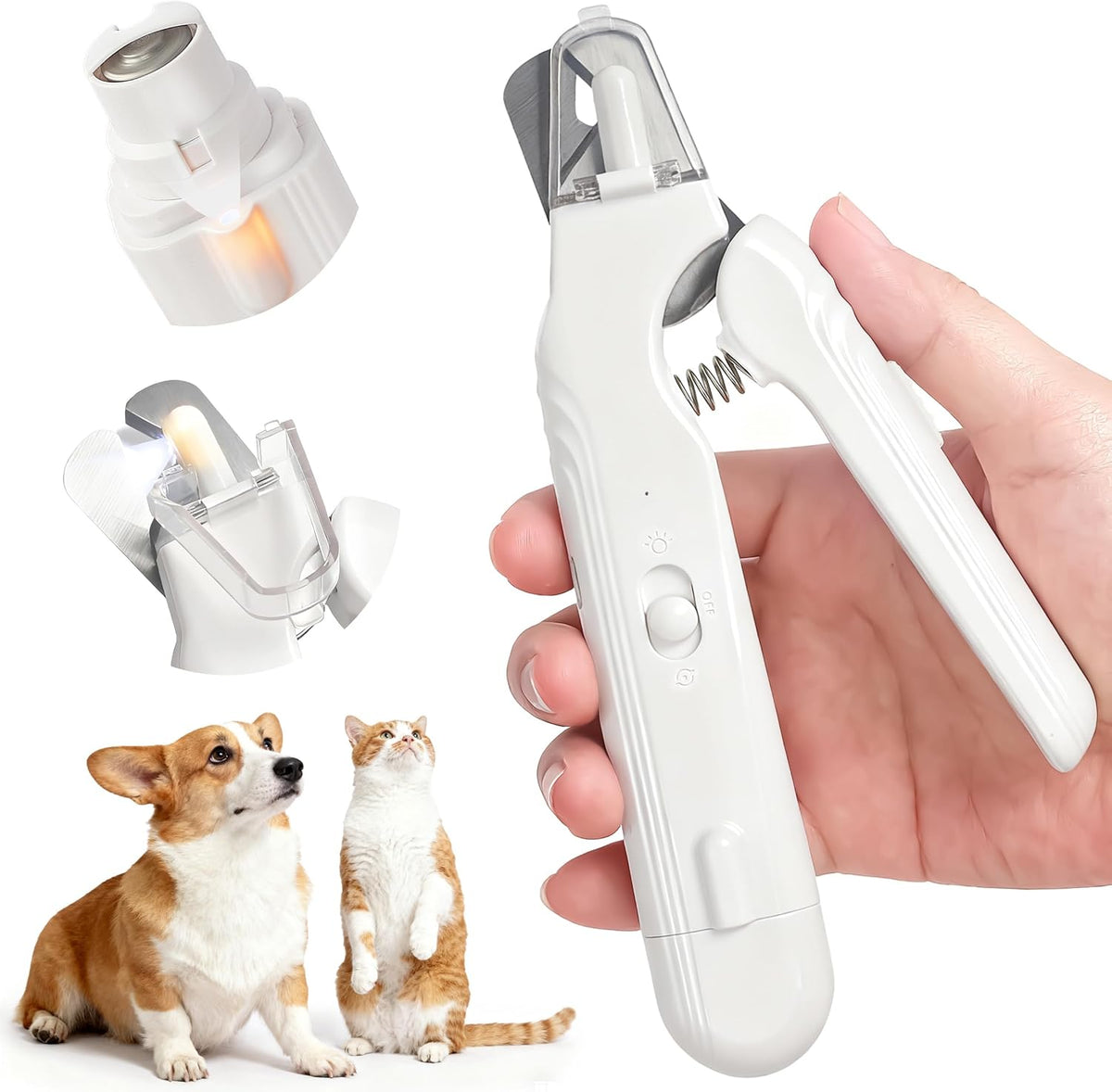 2-in-1 Pet Nail Trimmer & Grinder
