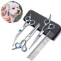 4Pcs Stainless Steel Pet Grooming   Scissors