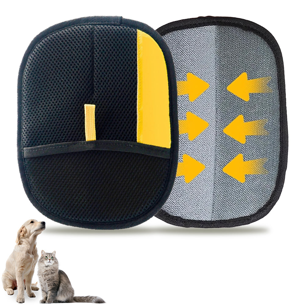 2-in-1 Pet Hair Removal & Grooming Mitt