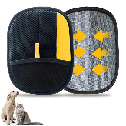 2-in-1 Pet Hair Removal & Grooming Mitt
