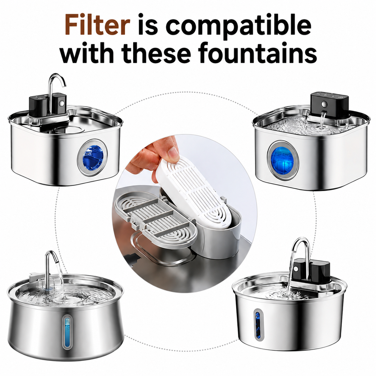 Filter For Cat Water Fountain
